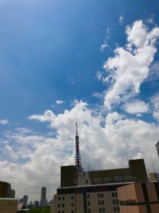 2017水無月朔日(ﾂｲﾀﾁ)正午過ぎ・・・夏日。夏空絶好調…