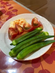 旬の野菜オクラ